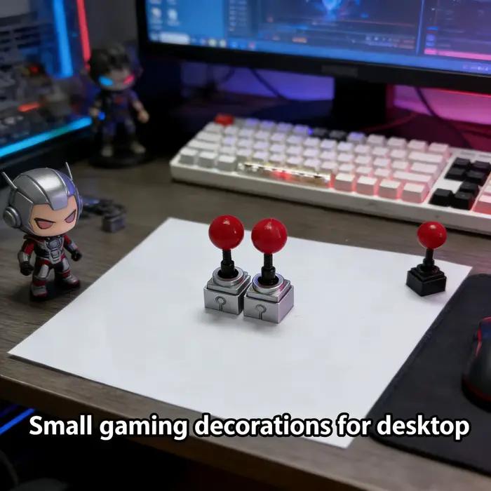 Nouveau Capuchons de touches Artisan pour clavier mécanique contrôle de jeu rocker personnalité mignonne rétro accessoire de jeu pour clavier