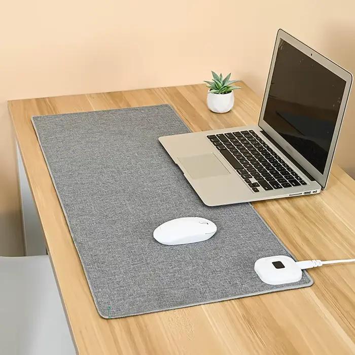 Tapis de souris chauffant chauffage rapide affichage numérique