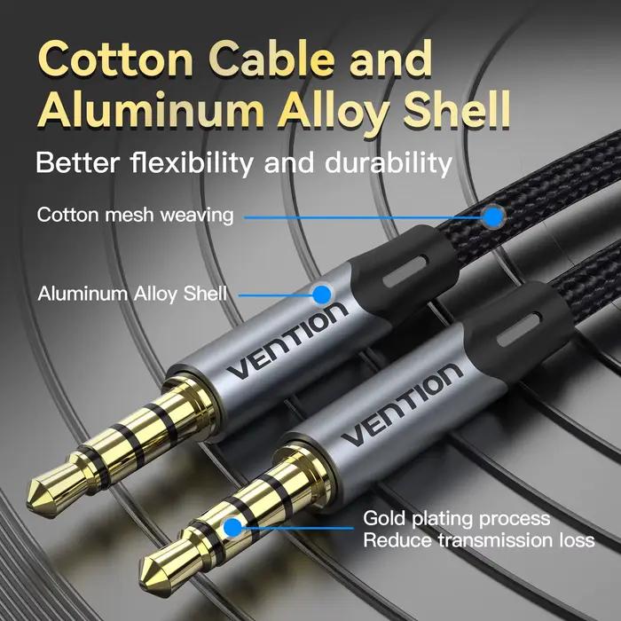 Vention 3.5mm Jack câble Audio mâle