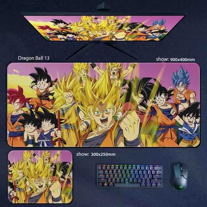 Dragon Ball Z Super Anime Figure tapis de souris grand