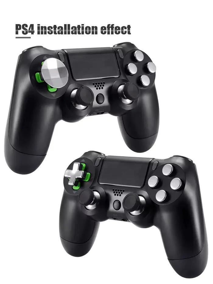 DATA FROG – Kit de boutons de balle en métal pour contrôleur PS4