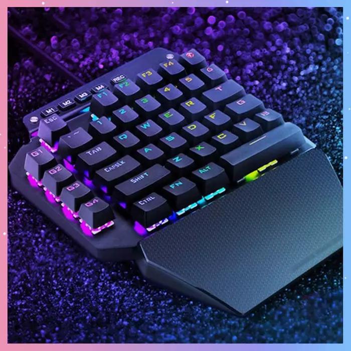 K700 clavier mécanique de jeu à une main 44 touches