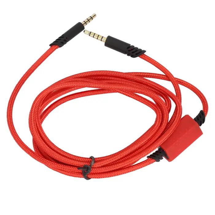 Remplacement du câble sonore du casque de jeu avec interrupteur de commande silencieux