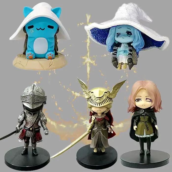 Elden Ring Ranni Figurine de dessin animé mignon à collectionner modèle fait à la main Statue décoration ornements jouet pour filles et garçons cadeau d'anniversaire