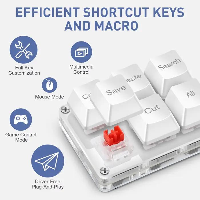 Clavier USB filaire SAYODEVICE à 6 touches