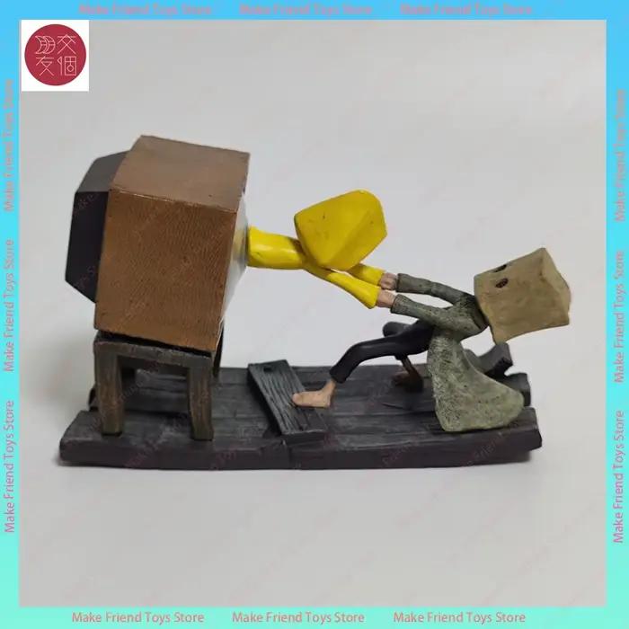 Jeu d'aventure d'horreur petits cauchemars II Six & Mono Figure Nome Statue jeu à collectionner ornement de bureau PVC modèle jouets garçon