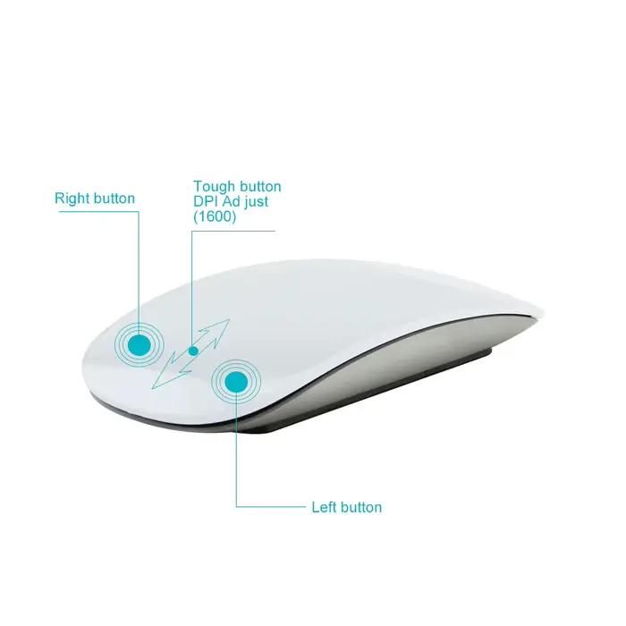 Souris magique pour Apple sans fil Bluetooth Rechargeable ergonomique