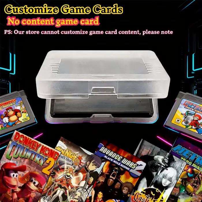 Cartouche de jeu GBA vierge sans contenu