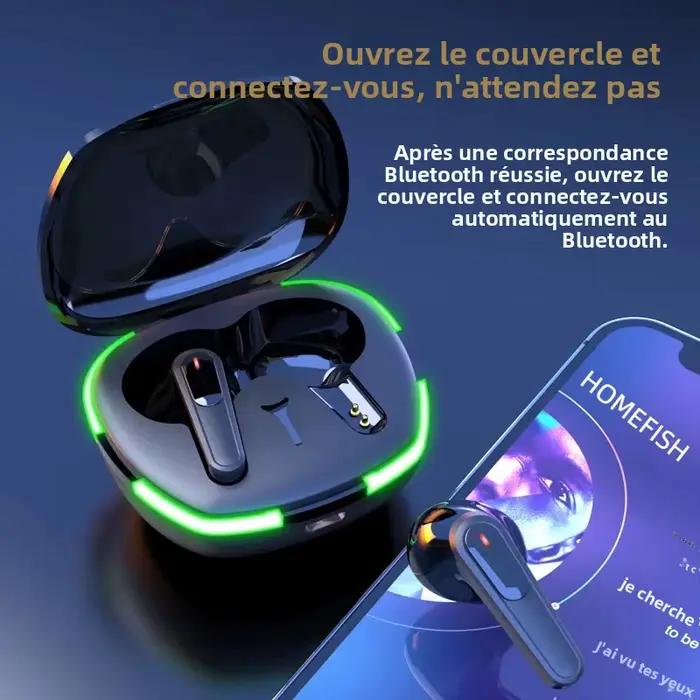 Casque sans fil binaural TWS HOMEFISH Pro60