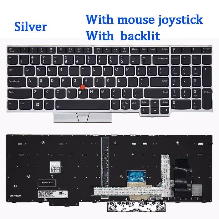 Nouveau clavier d'ordinateur portable Original pour Lenovo Thinkpad E580 E585 T590 E590 E595 L580 L590 P52 P53 P72 P73 R590 T15 P15S