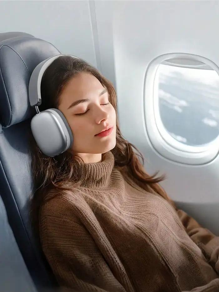 Casque Bluetooth sans fil supra-auriculaire HiFi pour musique et jeux