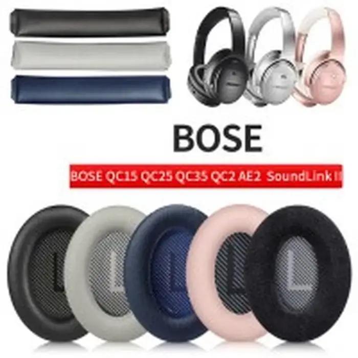 Coussinets d'oreille pour BOSE QC35 pour QuietComfort 35 & 35 II casque de remplacement écouteurs en mousse à mémoire