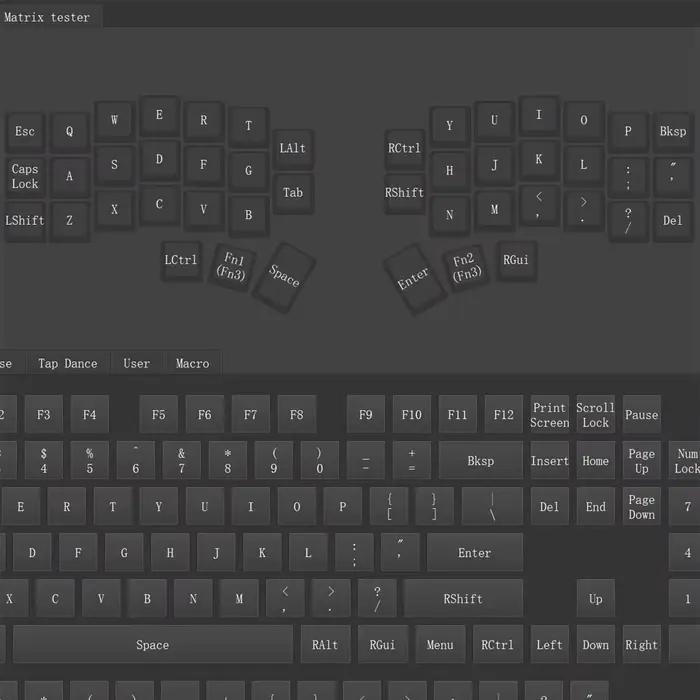 CORNE V4 2.4G sans fil MX clavier mécanique échangeable à chaud fendu ergonomique 46 touches disposition Support VIAL