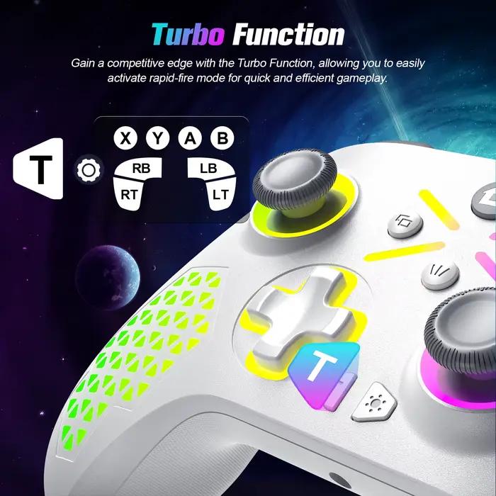 Manette de jeu Turpow RGB pour contrôleur Xbox One