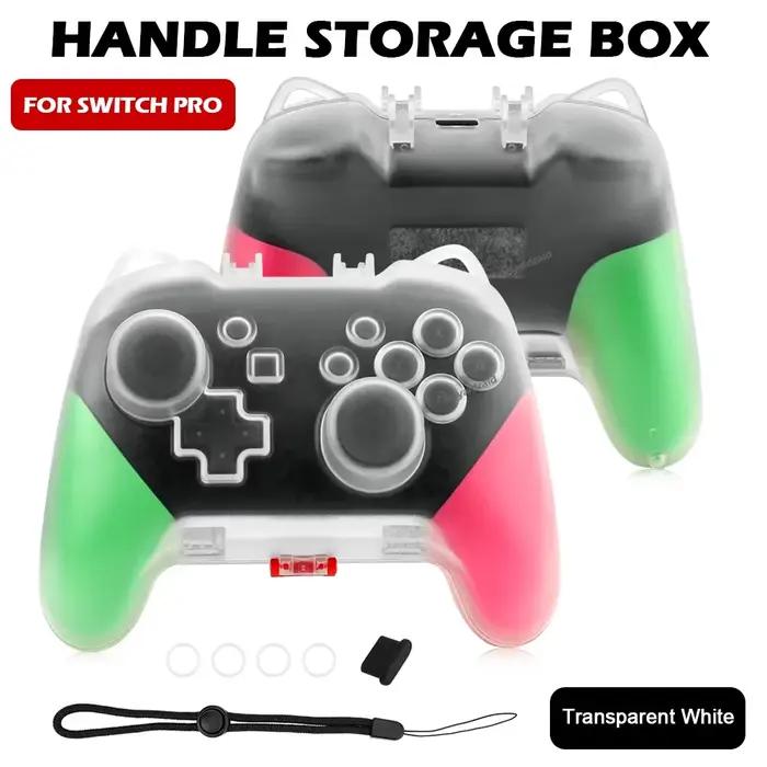 Nouvelle coque transparente en cristal pour manette
