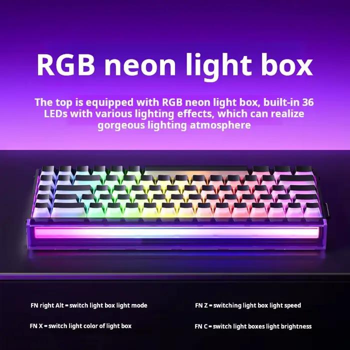 AULA HERO 68 HE clavier à axe magnétique RT