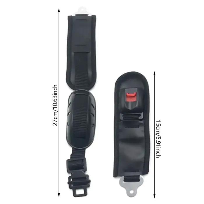 Sangle de mentonnière universelle pour casque de moto, stabilisateur de mentonnière de sécurité, boucle de fixation sécurisée pour remplacement de sangle