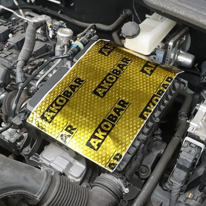 Matériaux insonorisants et amortissants pour l'automobile, tapis insonorisants pour voiture, panneaux insonorisants pour l'audio automobile, panneaux amortissants pour haut-parleurs de voiture