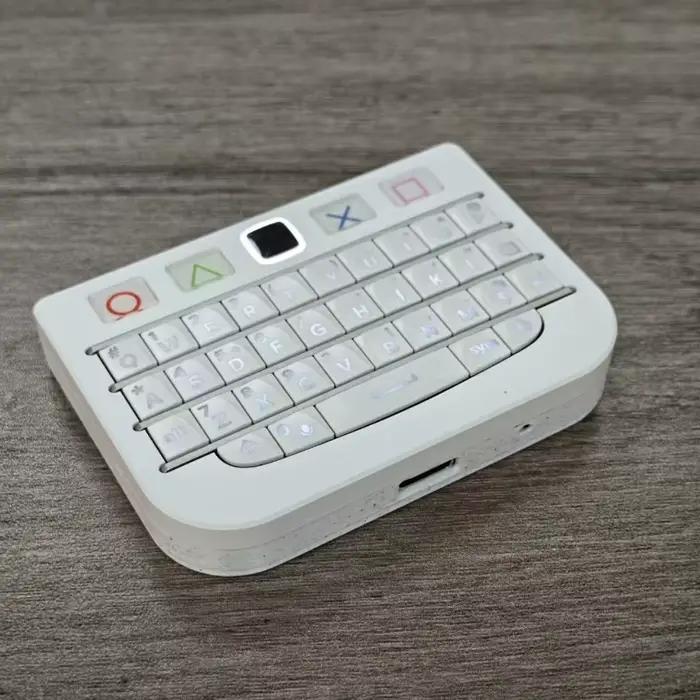 Clavier mini 2-en-1 Blackberry P9981/Q10 avec pavé tactile Bluetooth USB double mode
