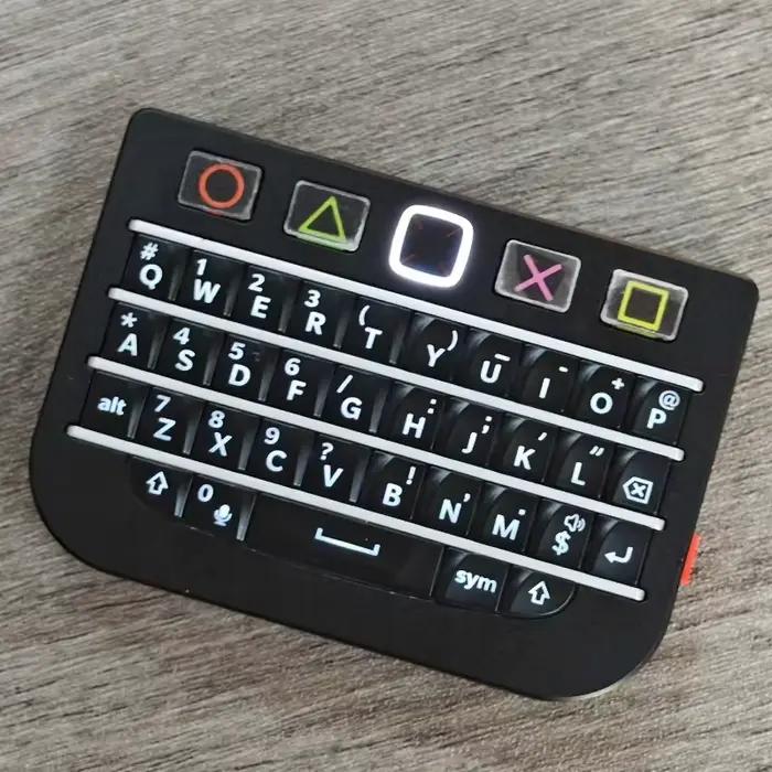 Clavier mini 2-en-1 Blackberry P9981/Q10 avec pavé tactile Bluetooth USB double mode