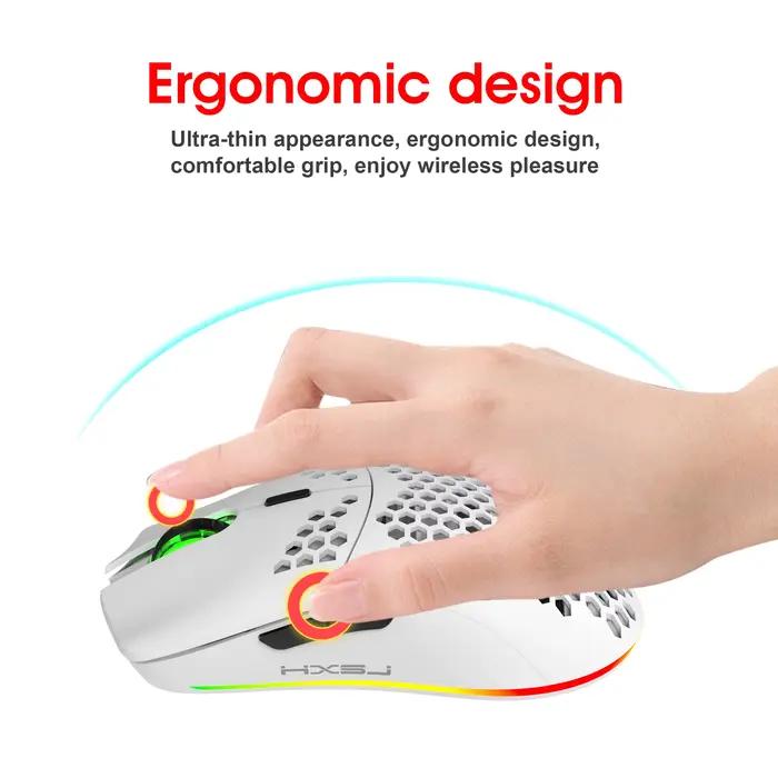 Souris sans fil 2, 4 G avec batterie rechargeable intégrée