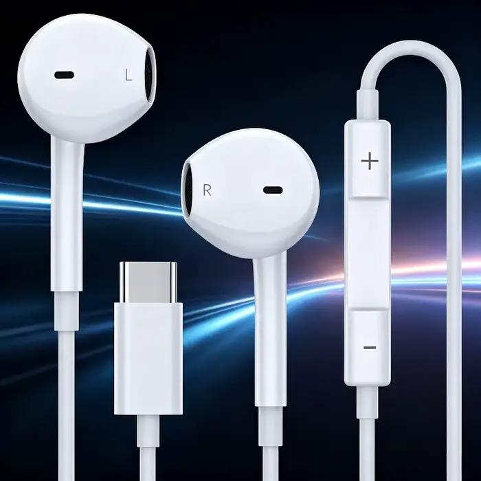 Écouteurs USB-C pour iPhone 17 16 15