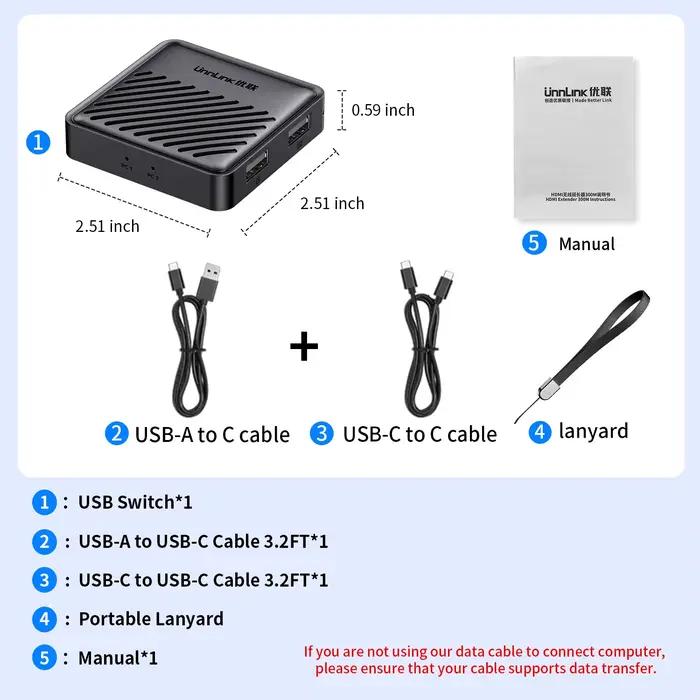 Souris multi-écrans Unnlink