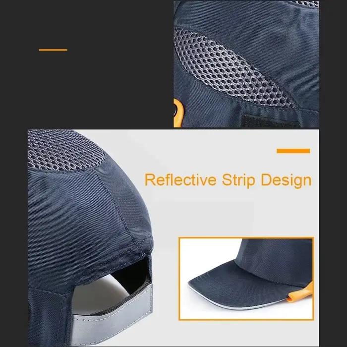 Casquette de sécurité avec coque intérieure rigide, casque de protection, style casquette de baseball, travail, usine, magasin, protection de la tête de transport, nouveau, 2023