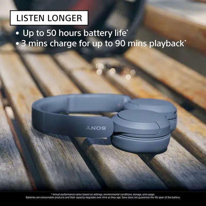 Casque sans fil Bluetooth Sony WH-CH520 léger