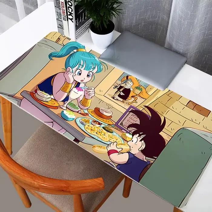 DBZ Dragon Ball Bulma tapis de souris Anime accessoires de jeu grand