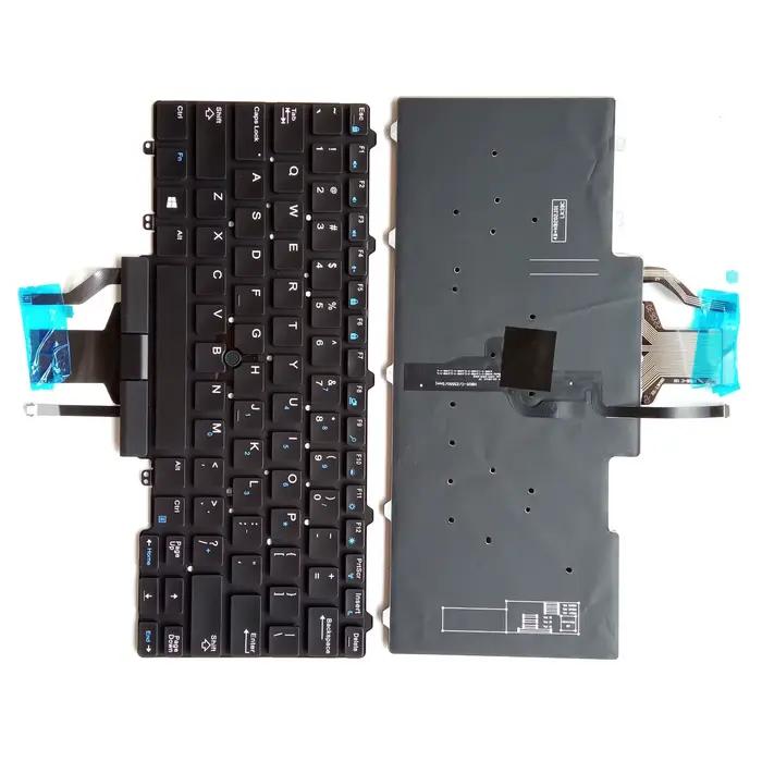 Clavier d'ordinateur portable américain pour DELL Latitude HW 0F2X80 E5450 E5470 E7450 E7470 7490 5480 5488 7480 7490 0WYJFT 000M14 00M14