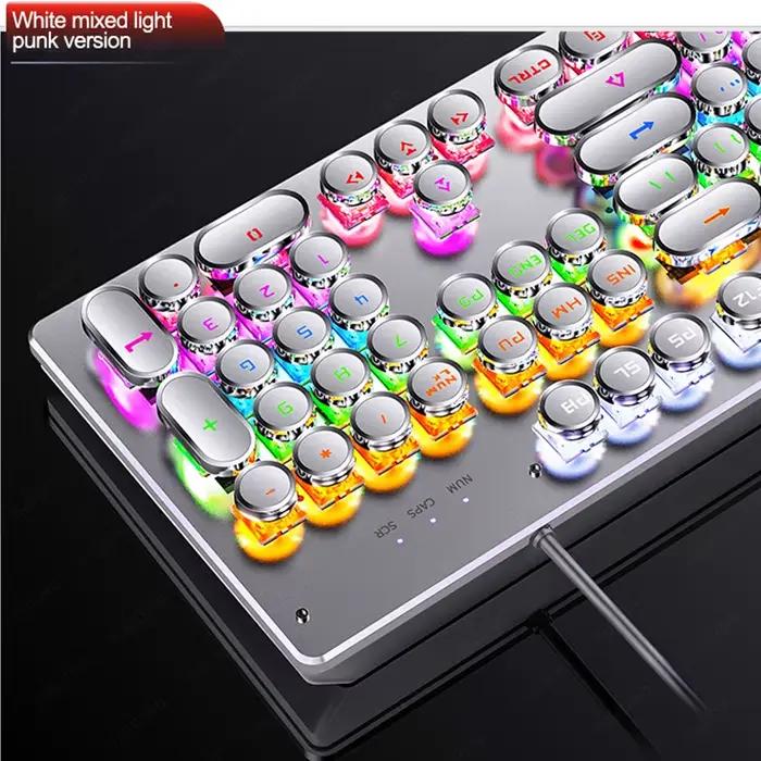 Clavier mécanique rétro Punk