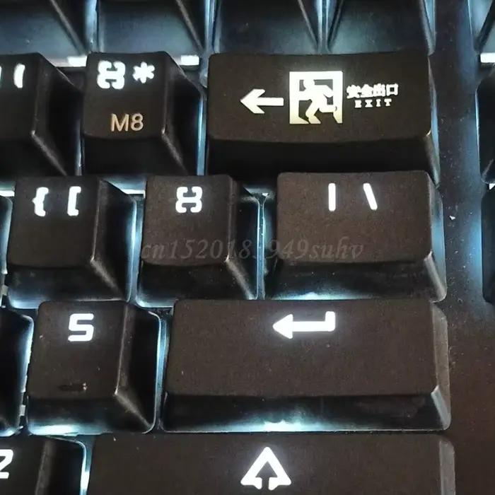 Capuchon de clavier rétro-éclairé pour clavier mécanique