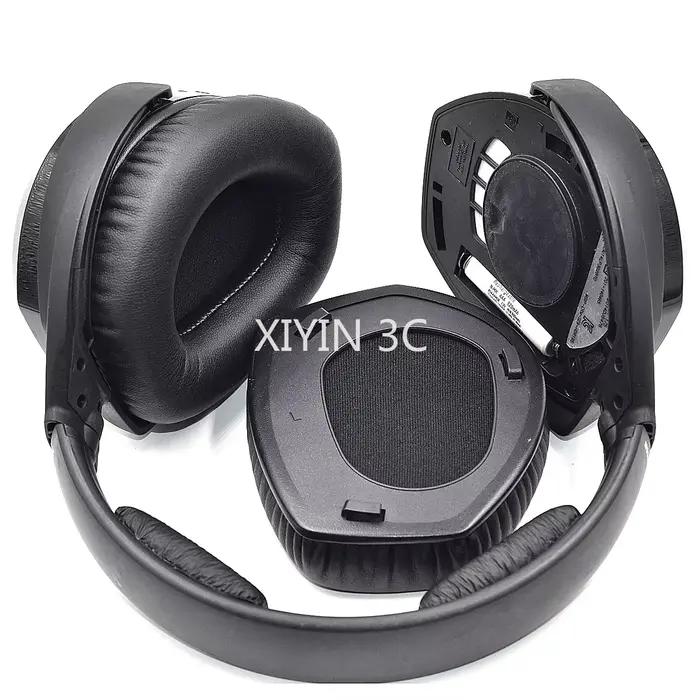 Coussinets d'oreille/bandeau en cuir éponge à mémoire de forme de remplacement de haute qualité