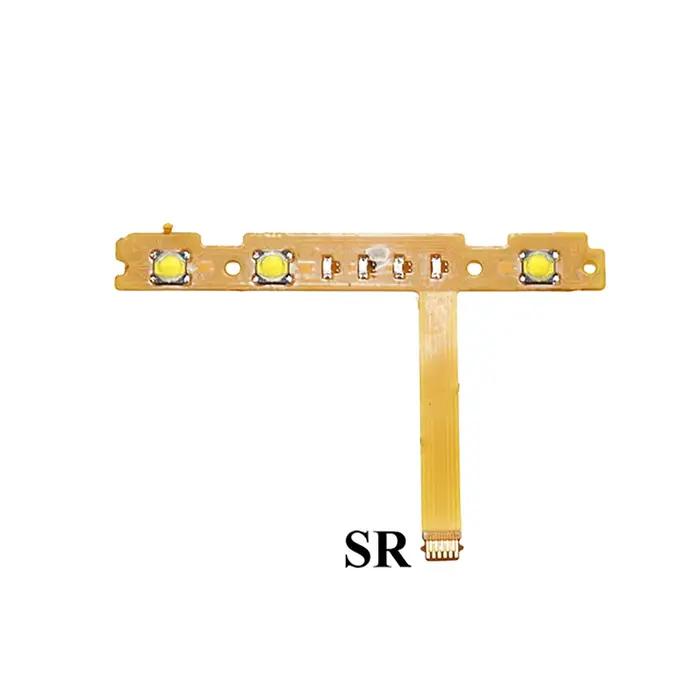Pièces de rechange de câble flexible de clé de bouton SL SR pour contrôleur de jeu JoyCon NS de commutateur avec accessoire d'outil de tournevis
