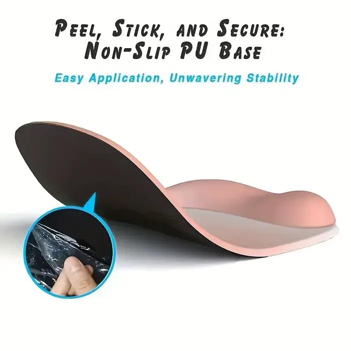 Tapis de souris ergonomique avec support de poignet en gel – Tissu Lycra de qualité supérieure