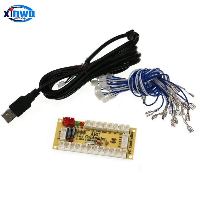 Contrôleur de jeu d'arcade USB pour PC Raspberry Pi