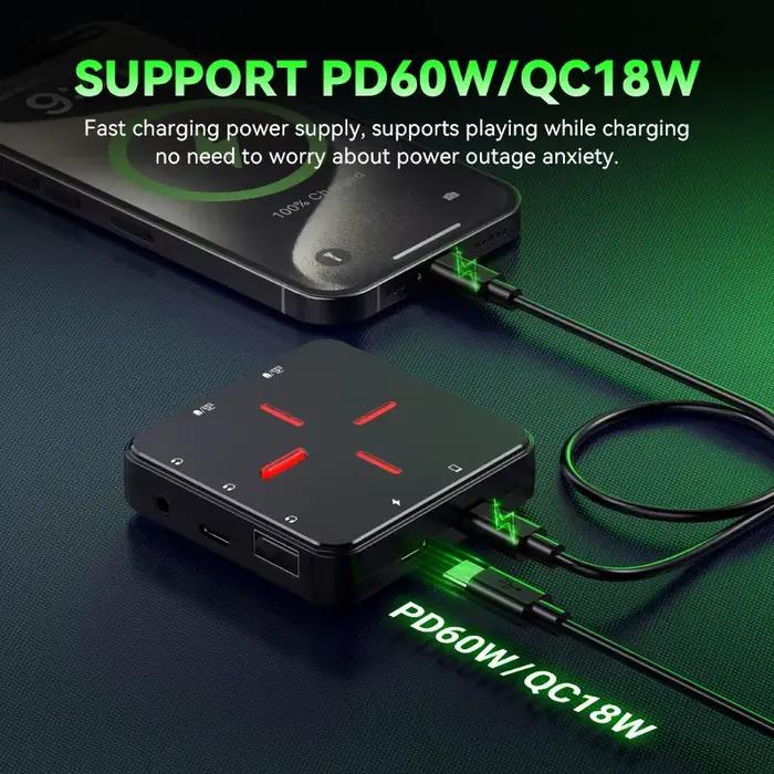 Gamwing M12 clavier de jeu Mobile et adaptateur de convertisseur de contrôleur de souris Delta Force pour jeux natifs Call of Duty pour Android et iOS