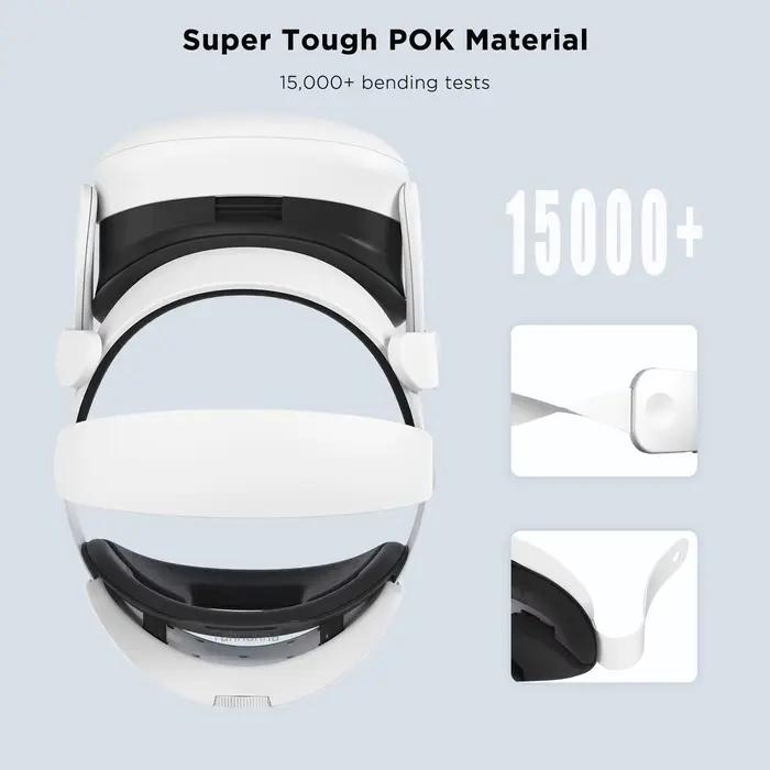 Sangle de tête pour casque VR sangle Halo réglable amélioration confort pour Meta Quest 3 3S casques réalité virtuelle gamer joueur occasions spéciales