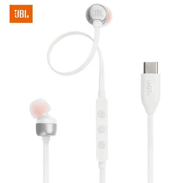 JBL TUNE 310C autorisation authentique casque intra-auriculaire filaire Audio stéréo microphone intégré Interface type-c capuchon d'oreille en Silicone