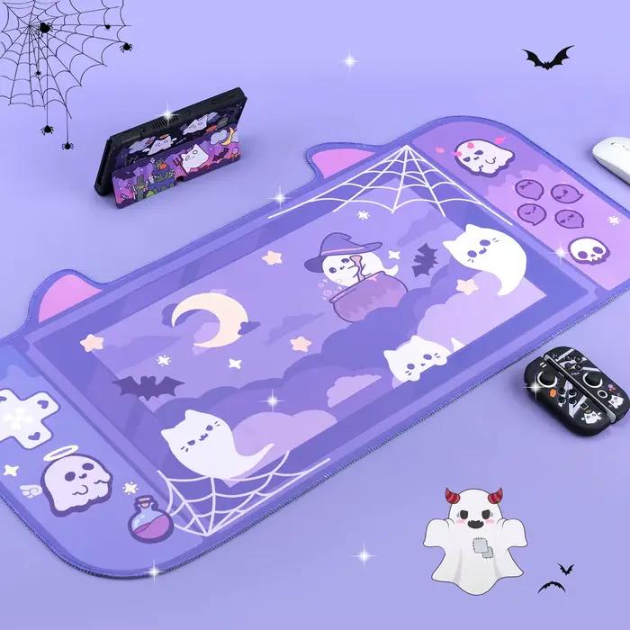 Kawaii animaux clavier de bureau tapis de souris grand