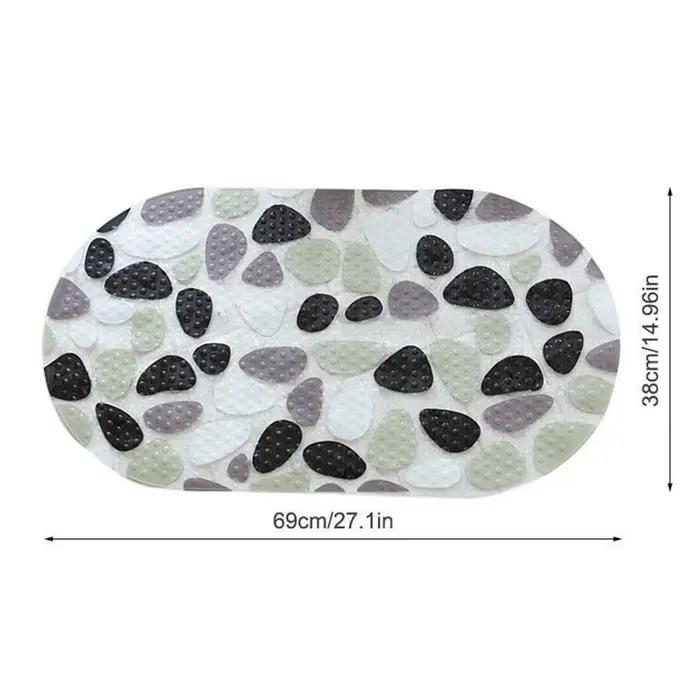 Polymères de bain coordonnants en PVC pour enfants, doux, dessin animé, sécurité coordonnante avec ventouse, polymères de douche, tapis de baignoire de massage, coussin
