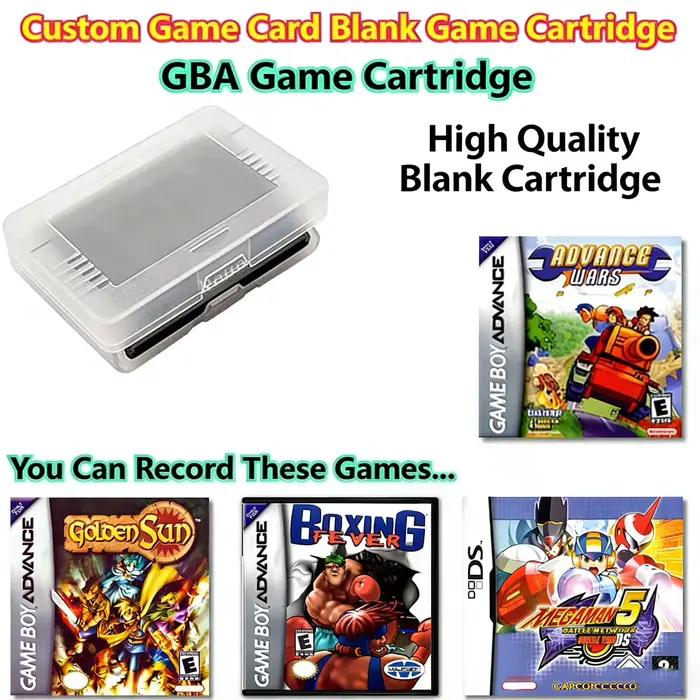 Cartouche de jeu GBA vierge sans contenu