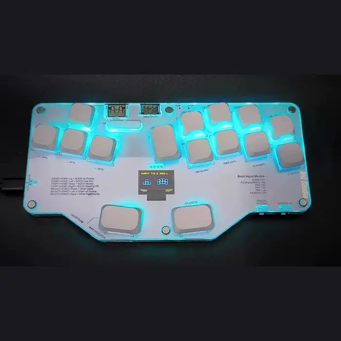 Mixbox clavier à une main profil bas personnalisé filaire rvb échangeable à chaud ergonomique Mini