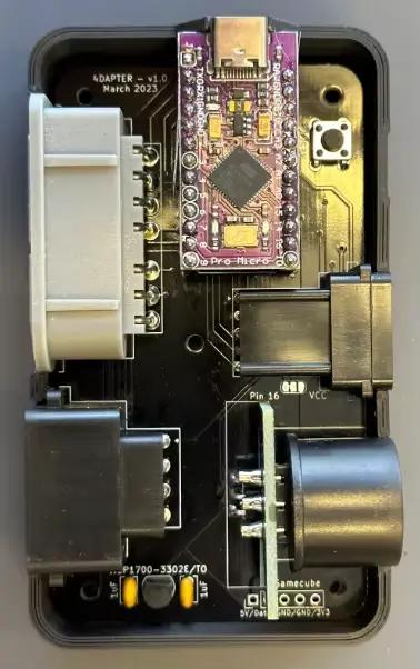 Adaptateur de contrôleur USB 4 ports SFC/NES/MD/N64 vers interface Type-C