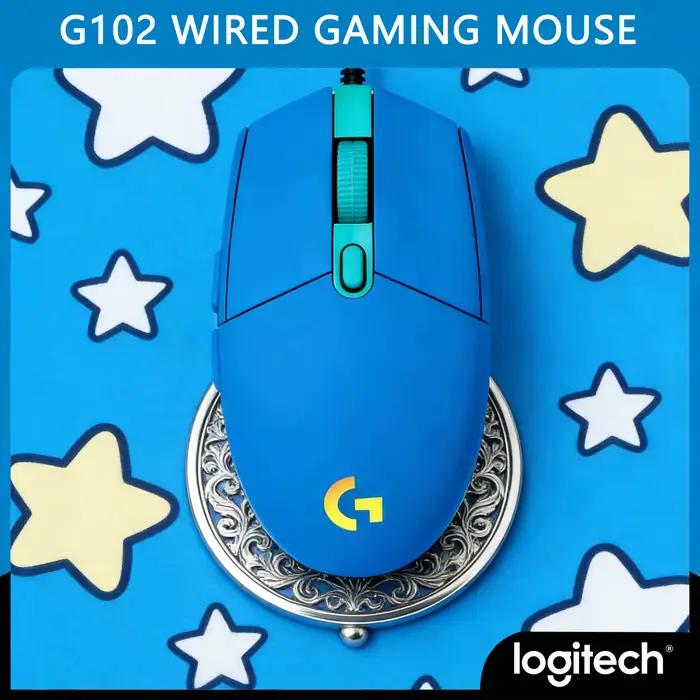 Logitech G102 - Poignée ergonomique pour un contrôle amélioré