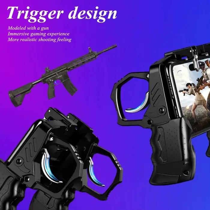 Déclencheur gratuit Fire PUBG contrôleur pour téléphone portable manette de jeu Joystick Android iPhone contrôle tapis de jeu Mobile Pugb Smartphone commande