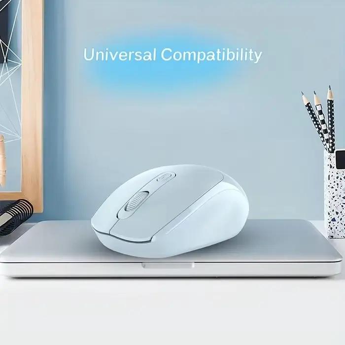 Souris sans fil, souris optique ergonomique compatible Bluetooth 2.4G