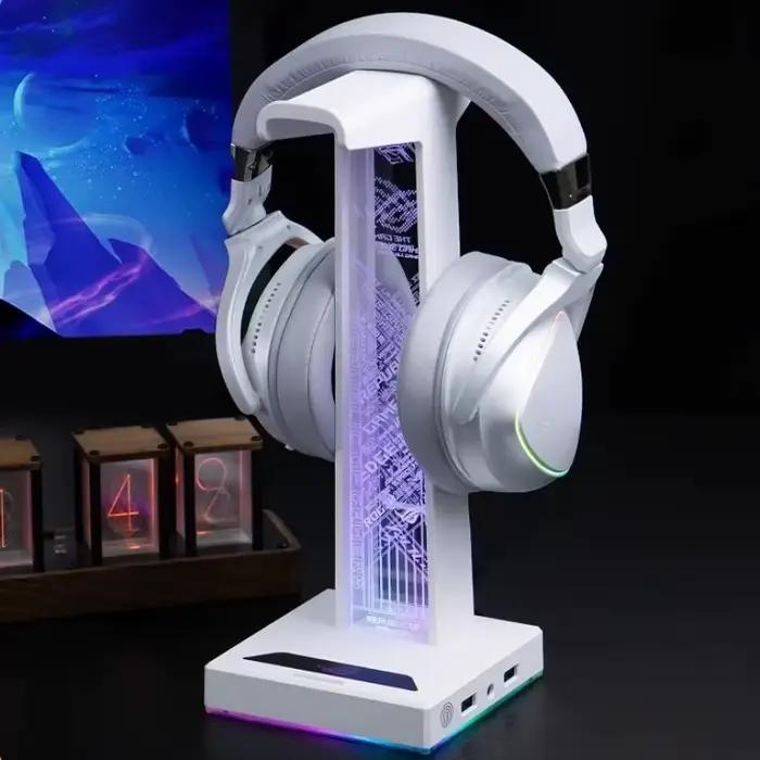 Support de casque ROG avec éclairage ambiant RGB