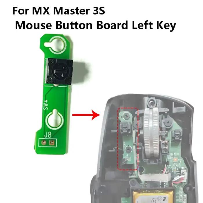Pour MX Master3S bouton de souris interrupteur carte mère remplacement